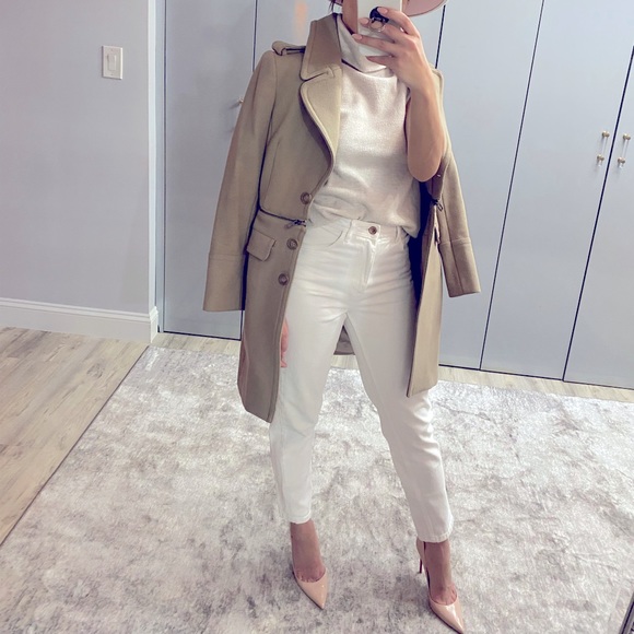 Wool blend coat/jacket with detachable bottom XS - Picture 2 of 12